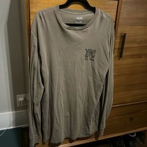 Vans Long Sleeve Brown Shirt